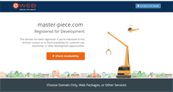 Desktop Screenshot of master-piece.com